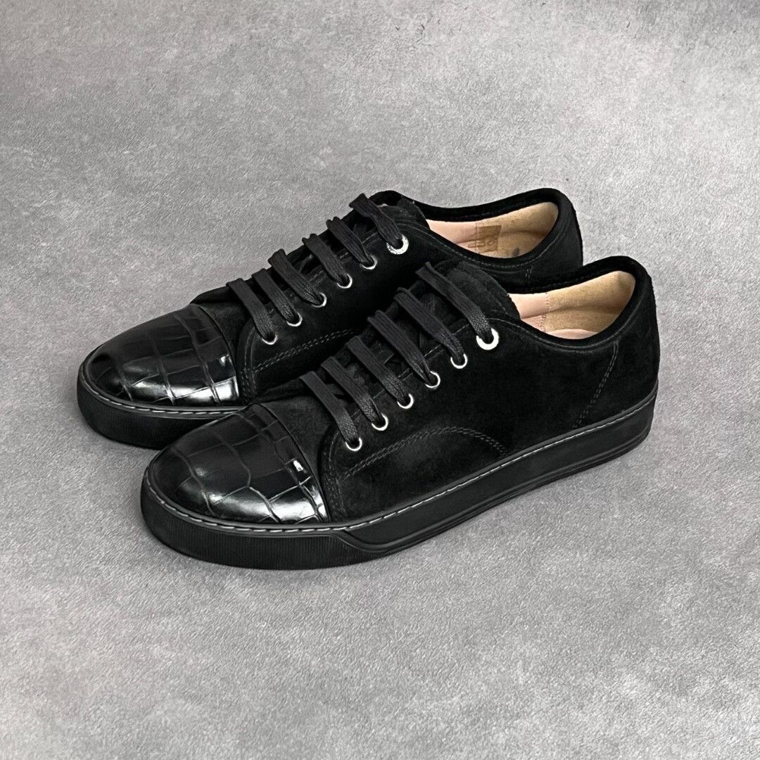 Lanvin Lanvin Casual Black Lowtop Sneakers 9 Men Size US 9 / EU 42 - 1 Thumbnail