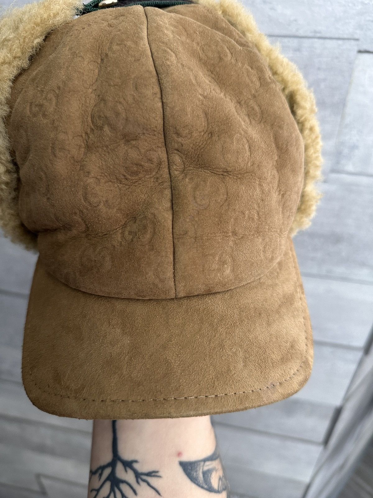 Gucci Crazy Gucci Aviator Hat Size ONE SIZE - 4 Thumbnail