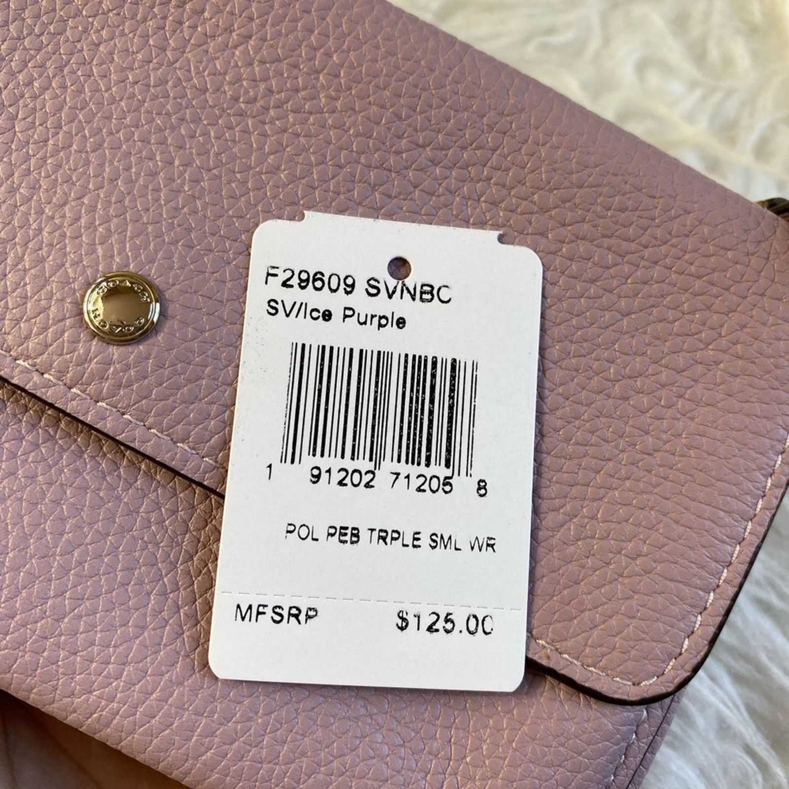 Coach Coach Clutch with Gold Hardware and Wrist Strap Size ONE SIZE - 12 Thumbnail