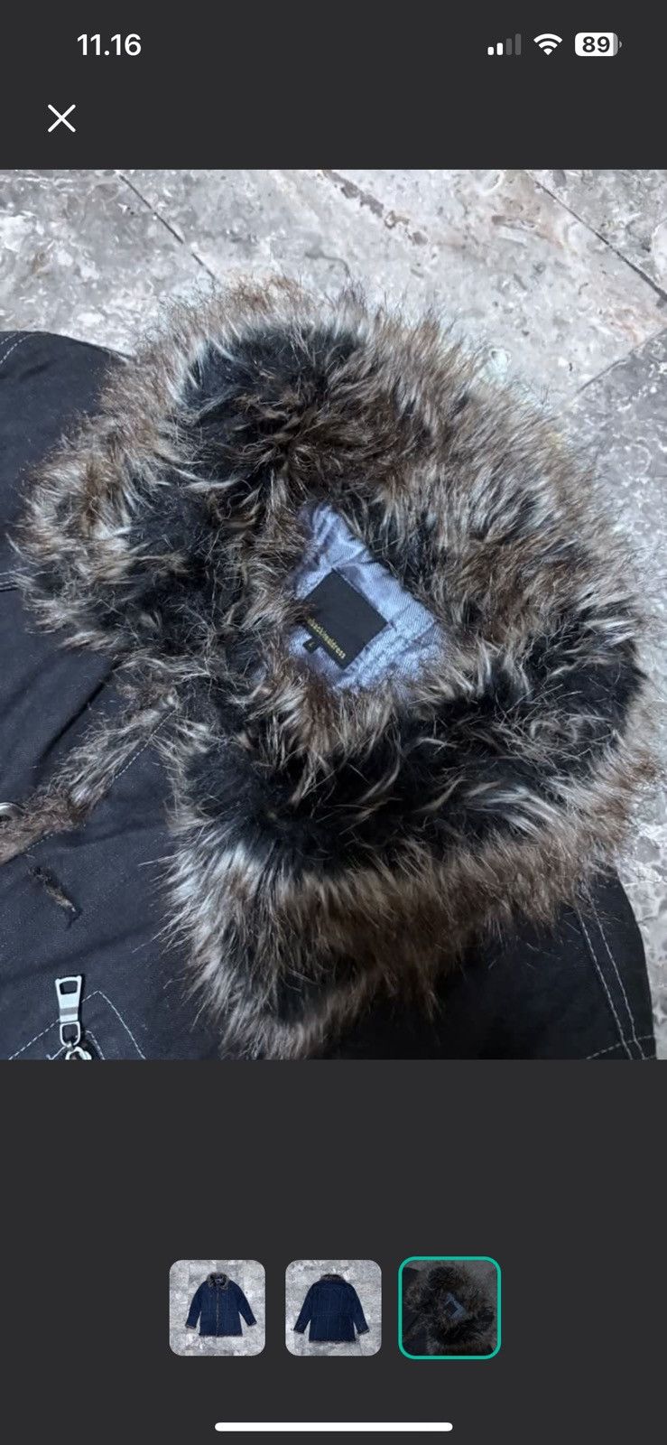 Vintage Vintage Chore Fur Jacket Size US L / EU 52-54 / 3 - 3 Thumbnail