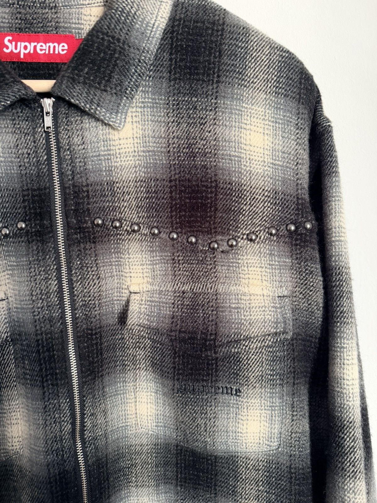 Supreme Supreme Studded Plaid Jacket Size US L / EU 52-54 / 3 - 5 Thumbnail