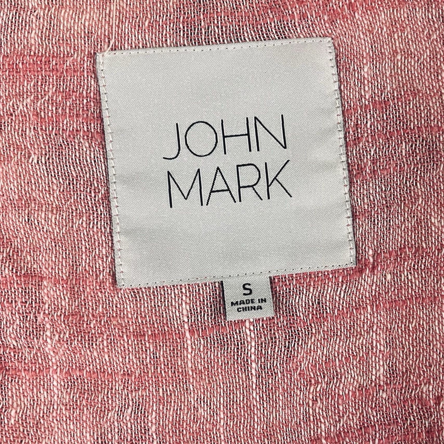 Vintage John Mark Cardigan Small Pink Linen Blend Open Front Lace 3/4 Sleeve Shawl Neckline Womens Cardigan 90s Bohemian Vintage No Size S / US 4 / IT 40 - 6 Thumbnail