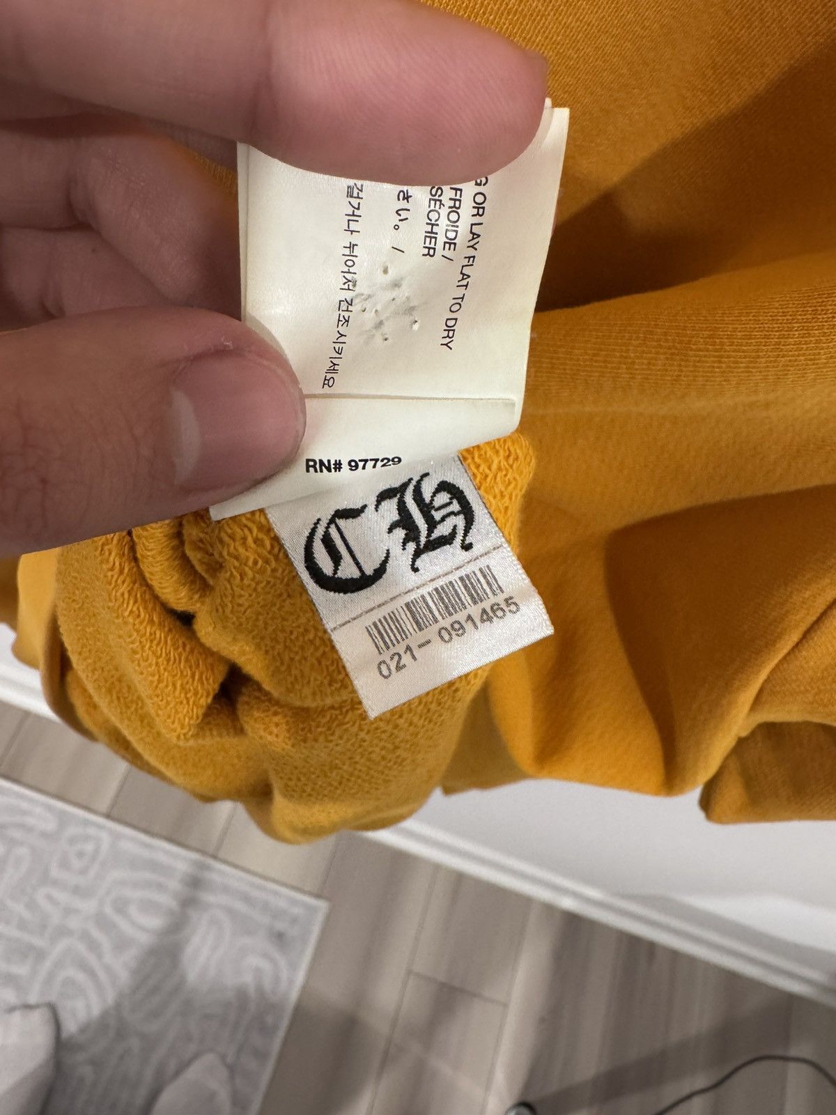 Chrome Hearts Chrome hearts Gold vertical logo hoodie Size US XXL / EU 58 / 5 - 10 Thumbnail