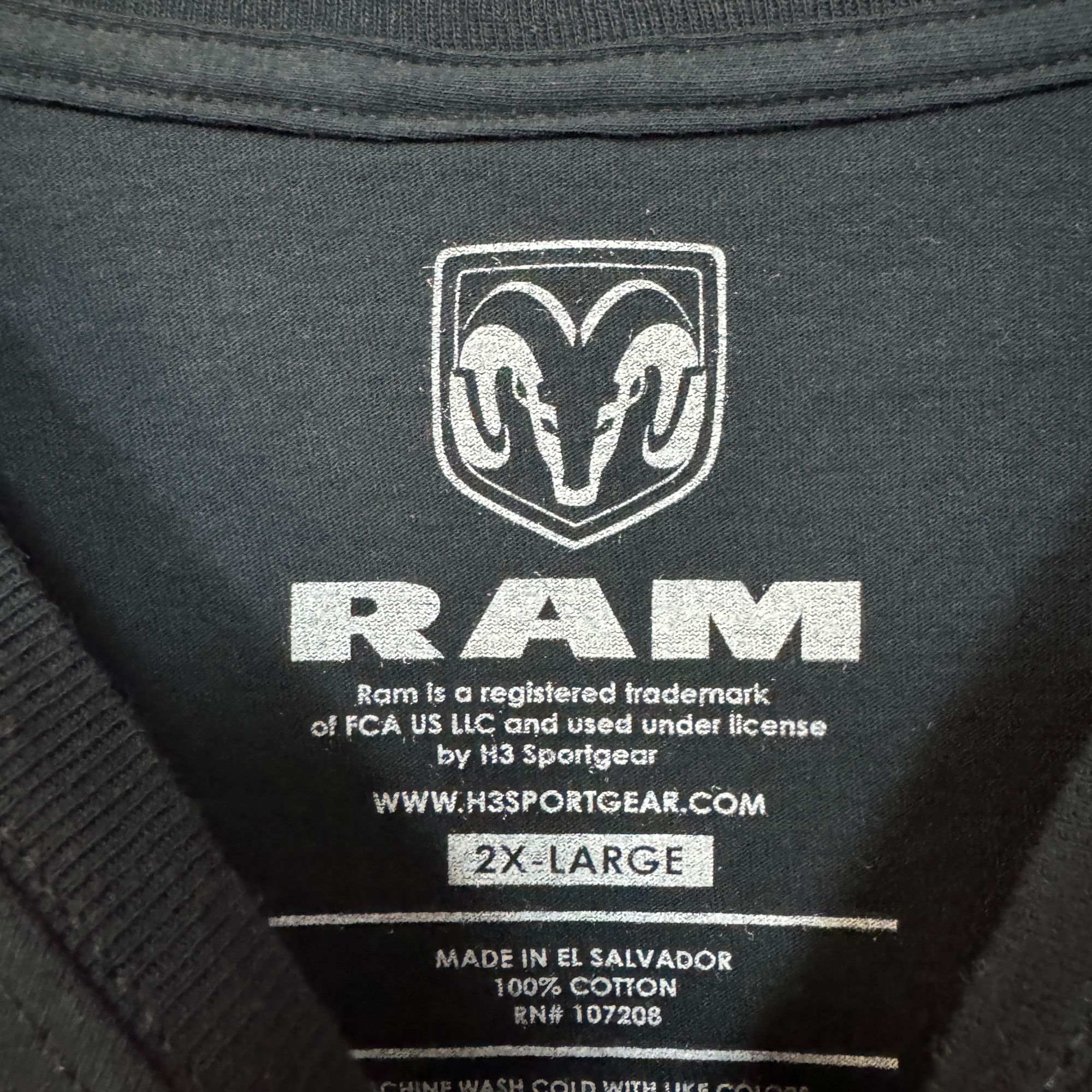 Band Tees Guts Glory Rams logo T-shirt size 2XL Size US XXL / EU 58 / 5 - 4 Thumbnail