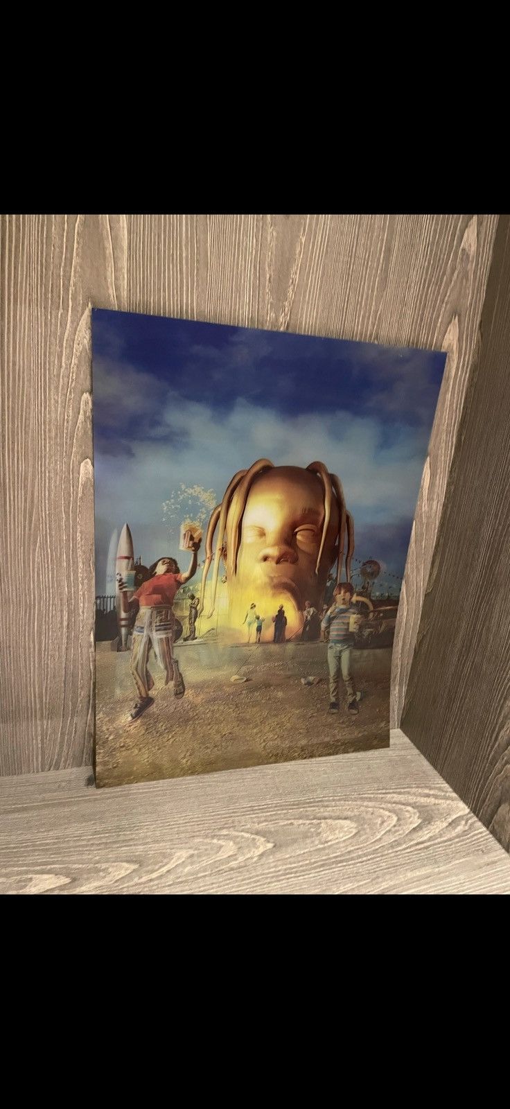 Travis Scott Travis Scott Astroworld Lenticular Poster Size ONE SIZE - 1 Thumbnail