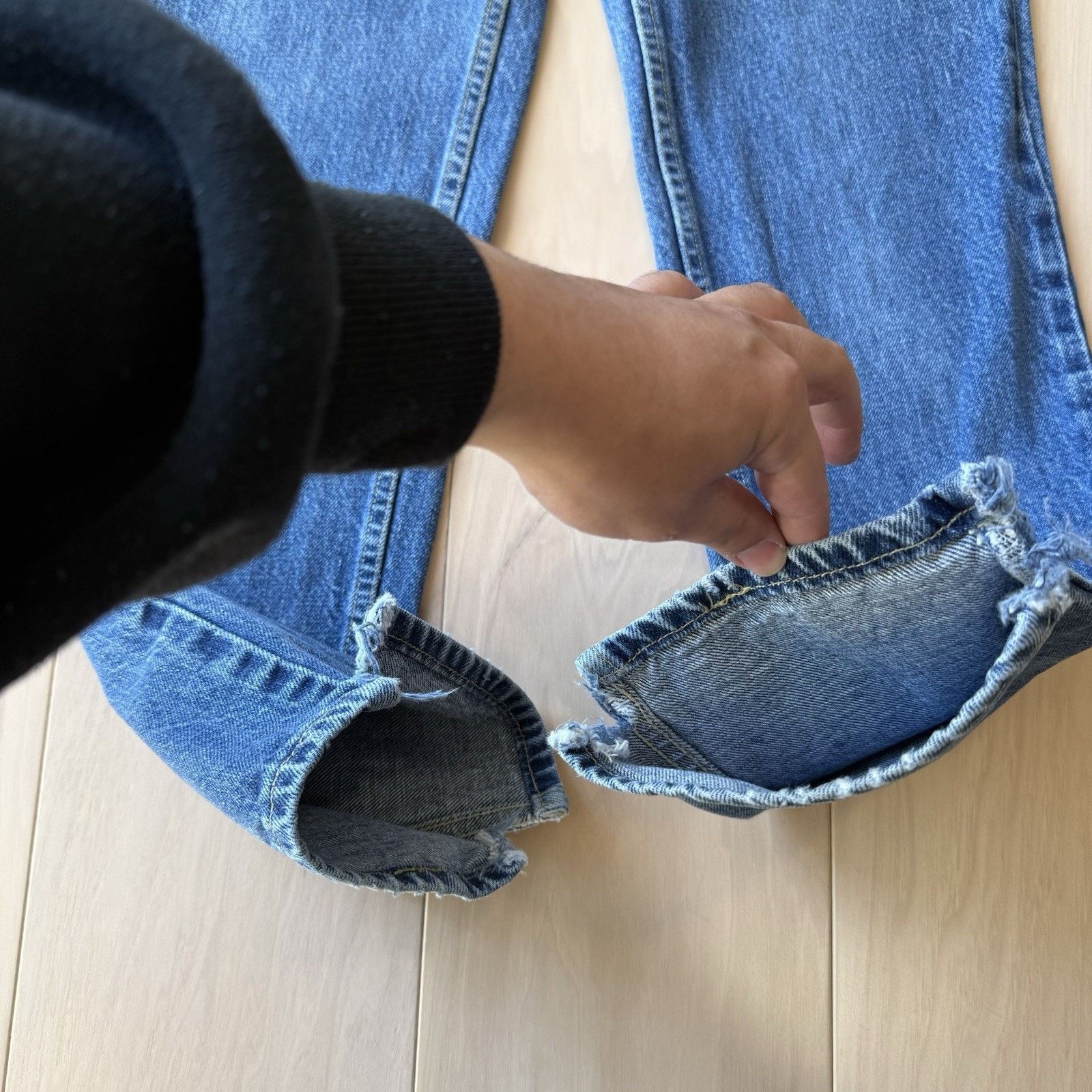Levi's × Vintage Vintage Levis Silver Tab Jeans 28 Blue Medium Wash 90s Size 28" / US 6 / IT 42 - 5 Thumbnail