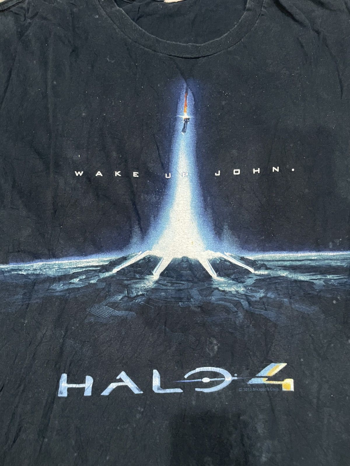 Gildan Vintage Y2K 2012 Halo 4 video games console by Xbox 360 Size US L / EU 52-54 / 3 - 9 Thumbnail