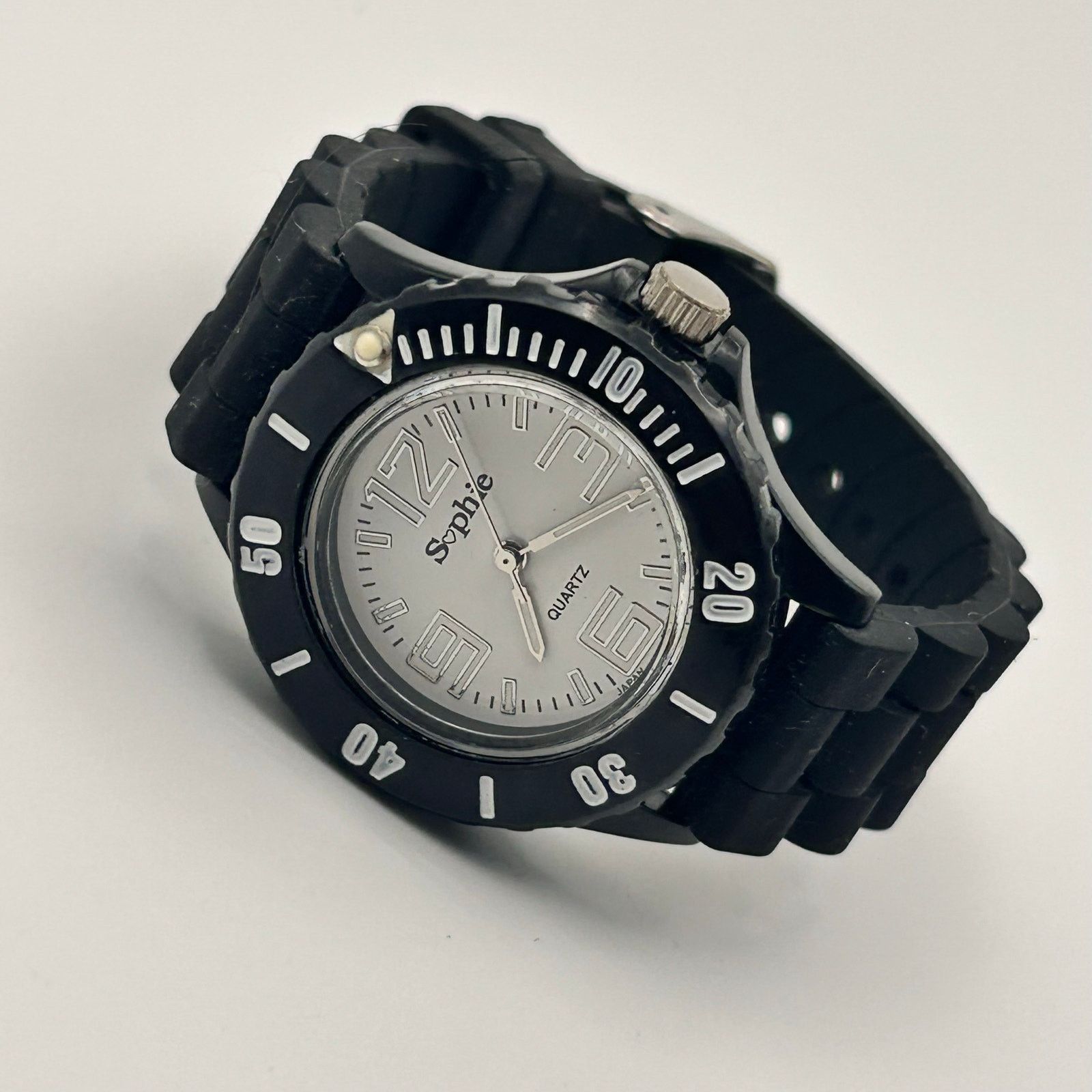 Other Sophie White Dial Women’s Quartz Watch, Black 35mm Working Size ONE SIZE - 8 Thumbnail