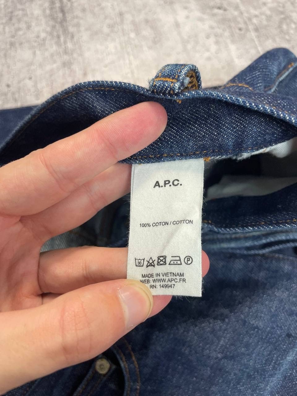 A.P.C. Vintage APC Selvedge Denim Jeans Y2K Size US 28 / EU 44 - 9 Thumbnail
