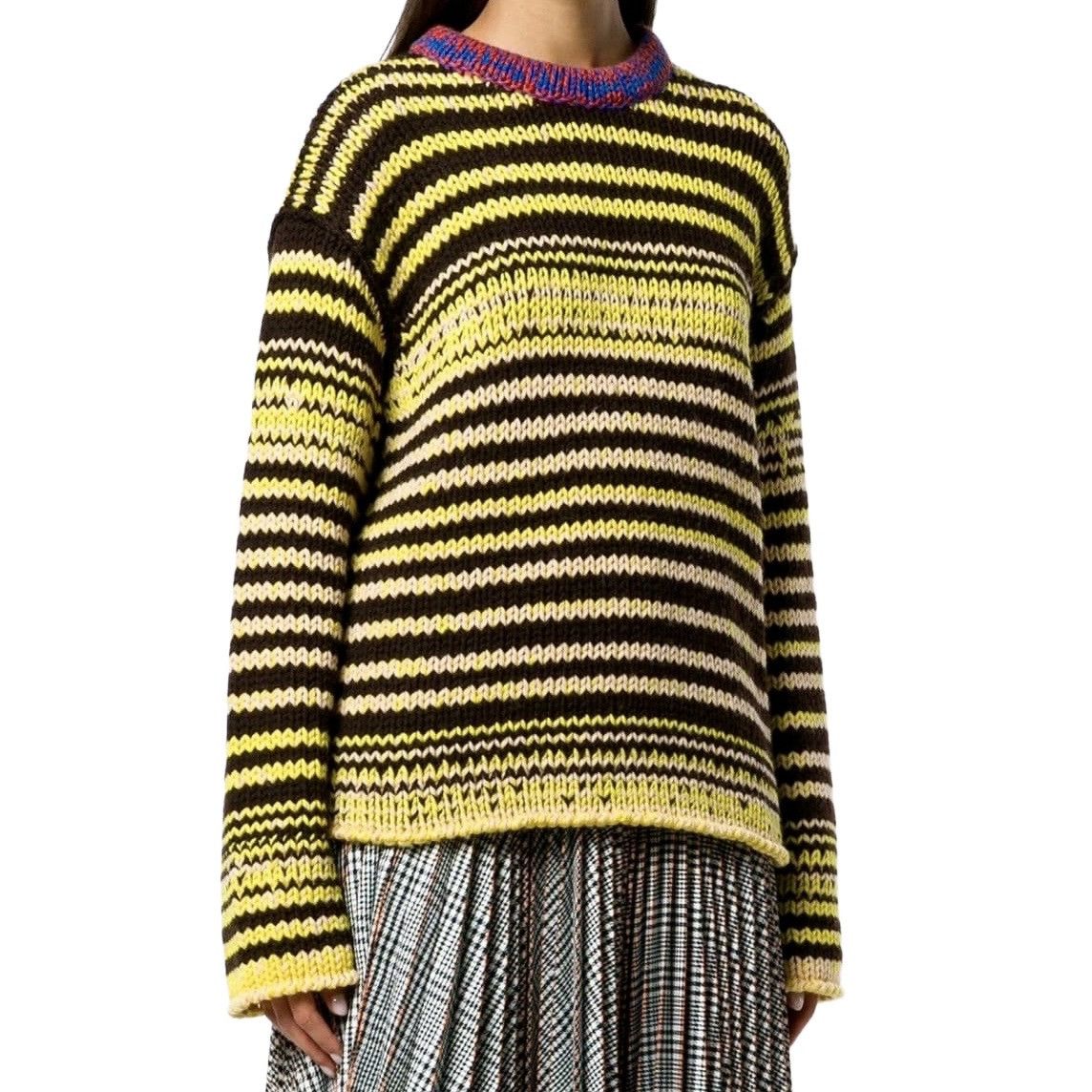 Calvin Klein 205W39NYC CALVIN KLEIN 205W39NYC RAF SIMONS HANDKNIT SWEATER Size XS / US 0-2 / IT 36-38 - 2 Thumbnail