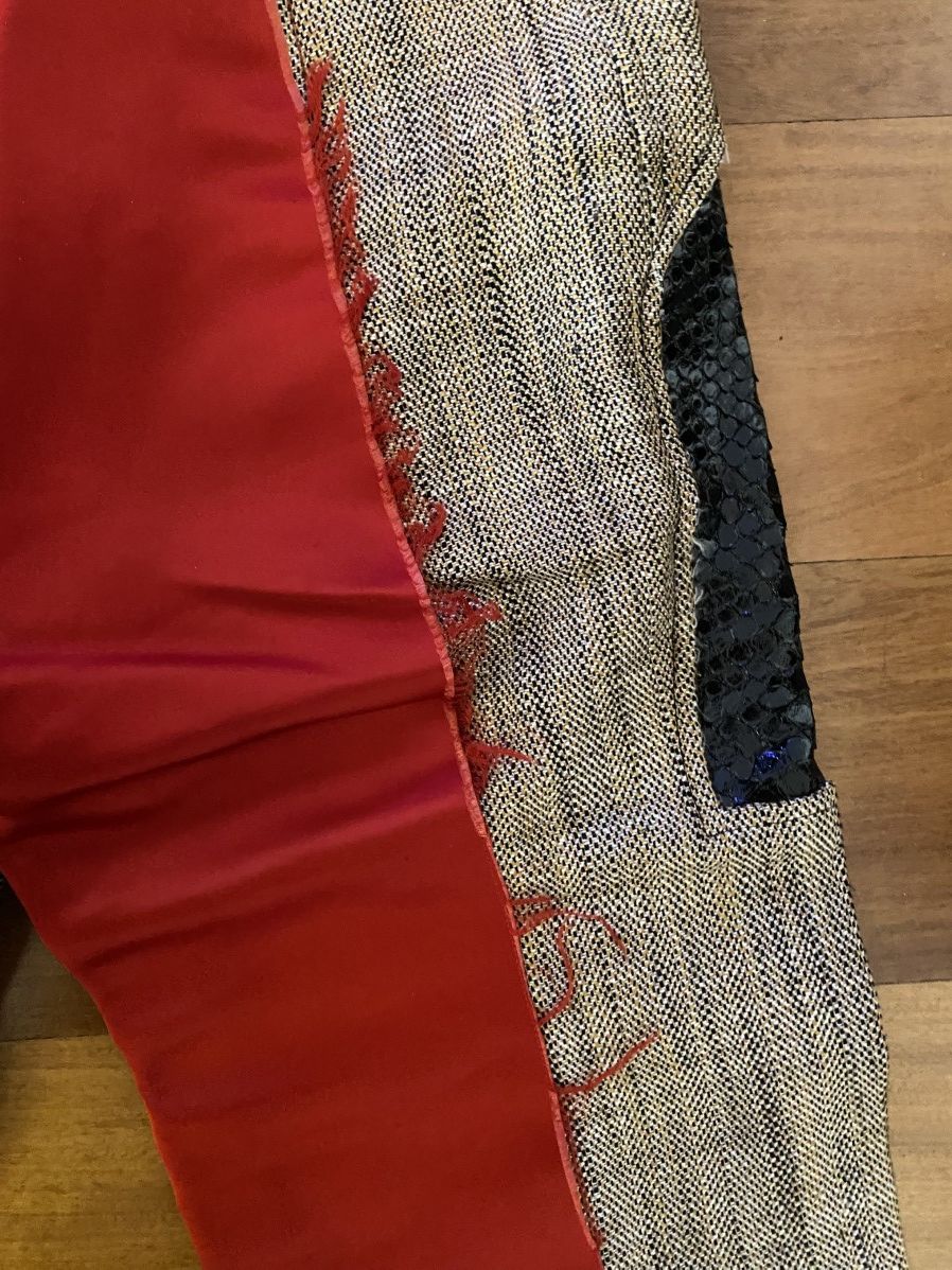 Acne Studios Pantalon Acne Studio beige et rouge Size 26" / US 2 / IT 38 - 4 Thumbnail