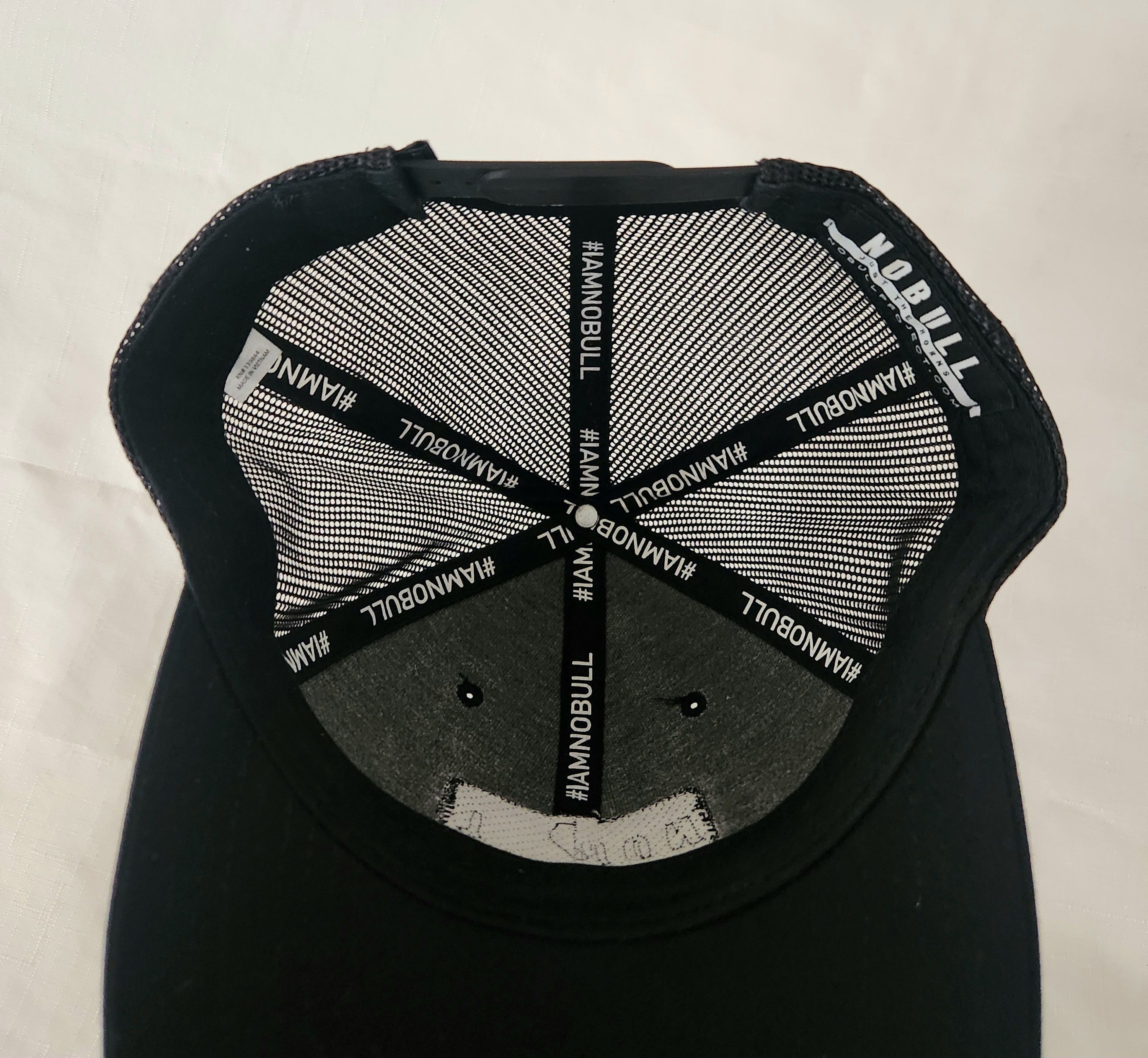 Other NOBULL JUST THE HORNS BLACK MESH TRUCKER SNAPBACK ADJUSTABLE Size ONE SIZE - 7 Thumbnail