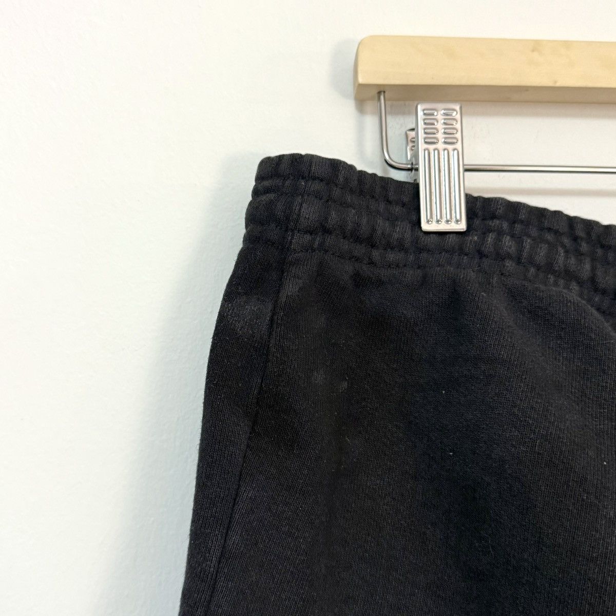 Whensmokeclears When Smoke Clears Waxed French Terry Sweatpants $250 MSRP Size US 40 / EU 56 - 7 Thumbnail