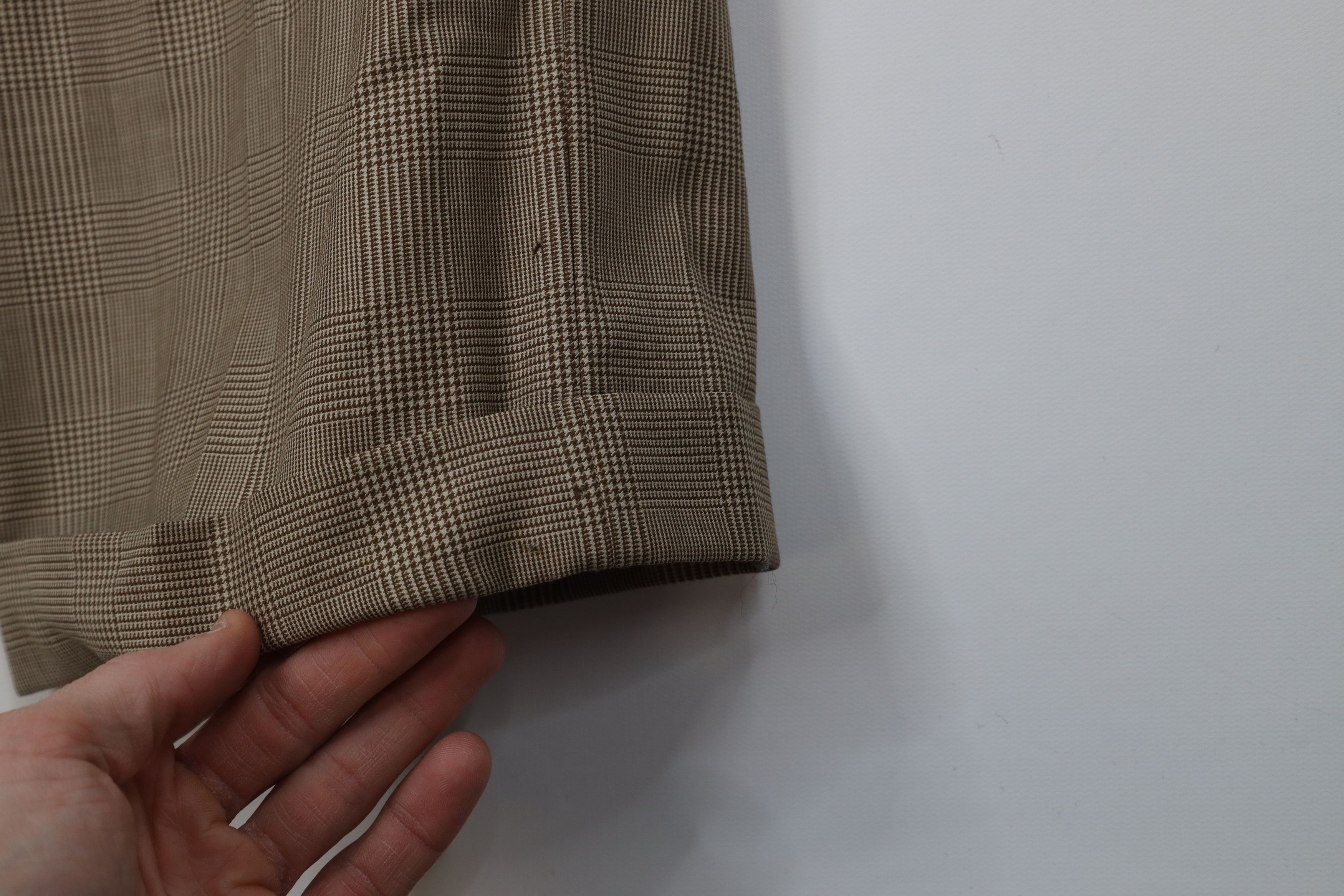 Ralph Lauren Vintage 90s Ralph Lauren Houndstooth Wide Leg Chino Pants Size US 36 / EU 52 - 6 Thumbnail