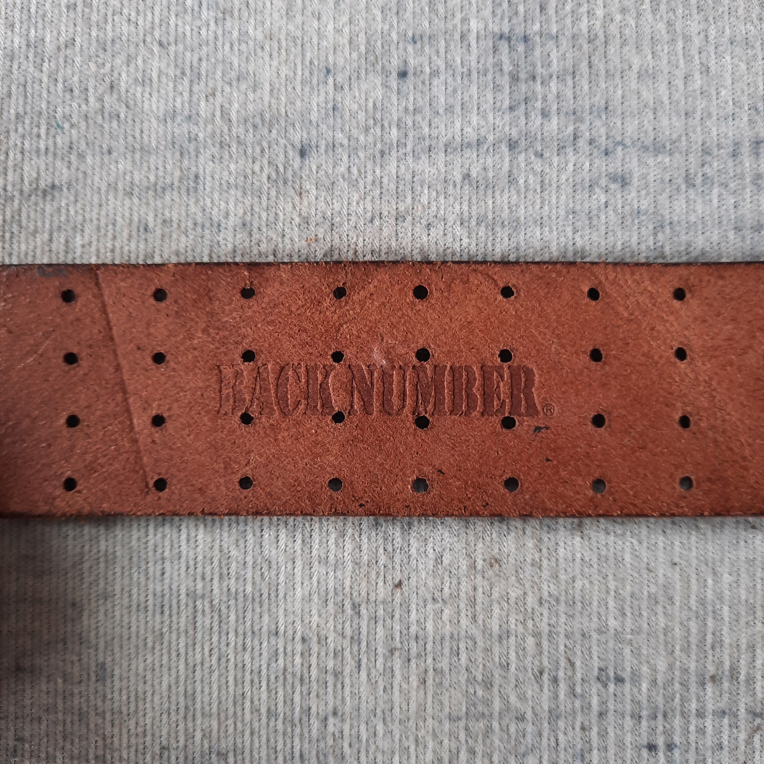 14th Addiction 🎱 Back number japan garrison crafted leather belt Size ONE SIZE - 7 Thumbnail