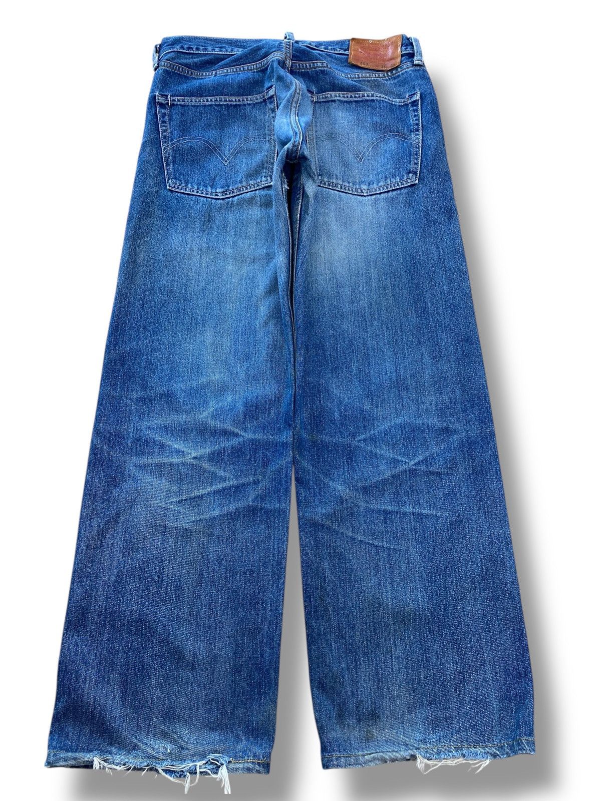 Levi's Levi's 501 jeans Faded High-waisted Style Straight Leg Jeans Size US 31 - 3 Thumbnail