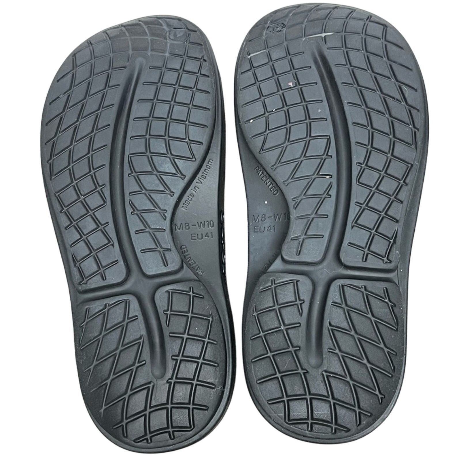 Other OOFOS OOcloog Womens 10 / Men 8 Black Slip On Slides Mules Size US 10 / IT 40 - 8 Thumbnail