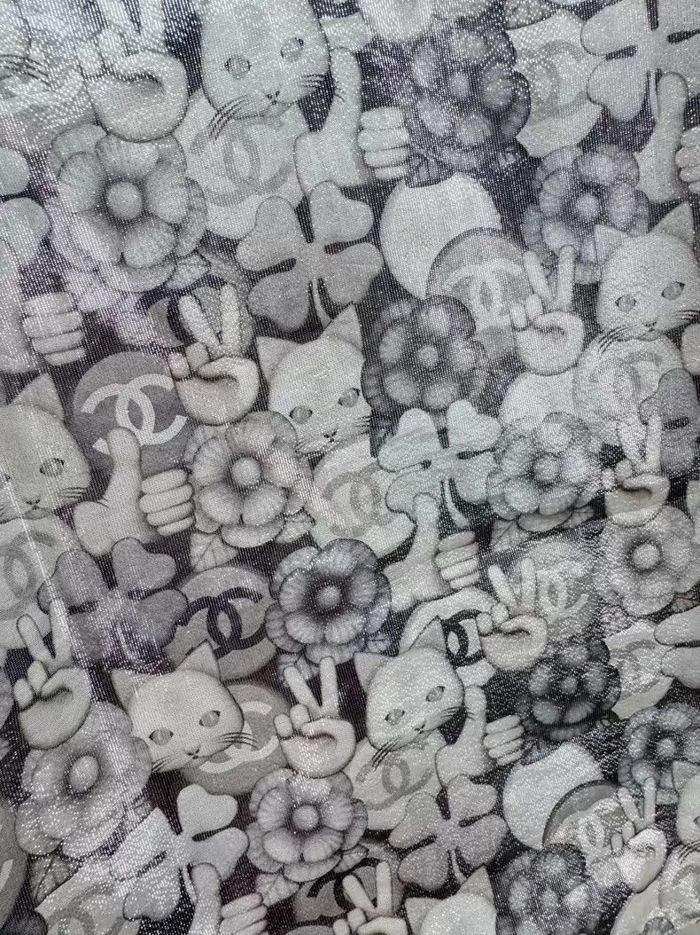 Chanel Chanel Mulberry silk full-print vest Size XXS / US 00 / IT 34 - 4 Thumbnail