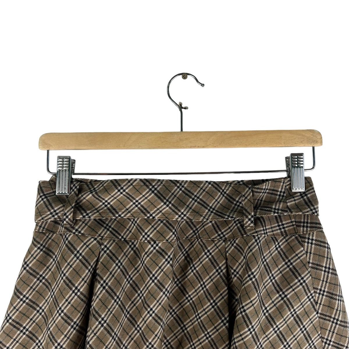 Burberry 🔥VINTAGE BURBERRY LONDON BLUE LABEL SKIRT NOVA CHECK Size 26" / US 2 / IT 38 - 7 Thumbnail