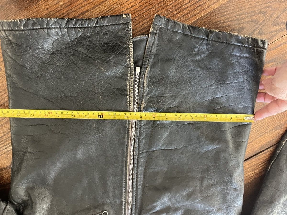 Schott Vintage 1960s Schott Perfect Steerhide Cafe Racer medium 40 Size US M / EU 48-50 / 2 - 21 Thumbnail