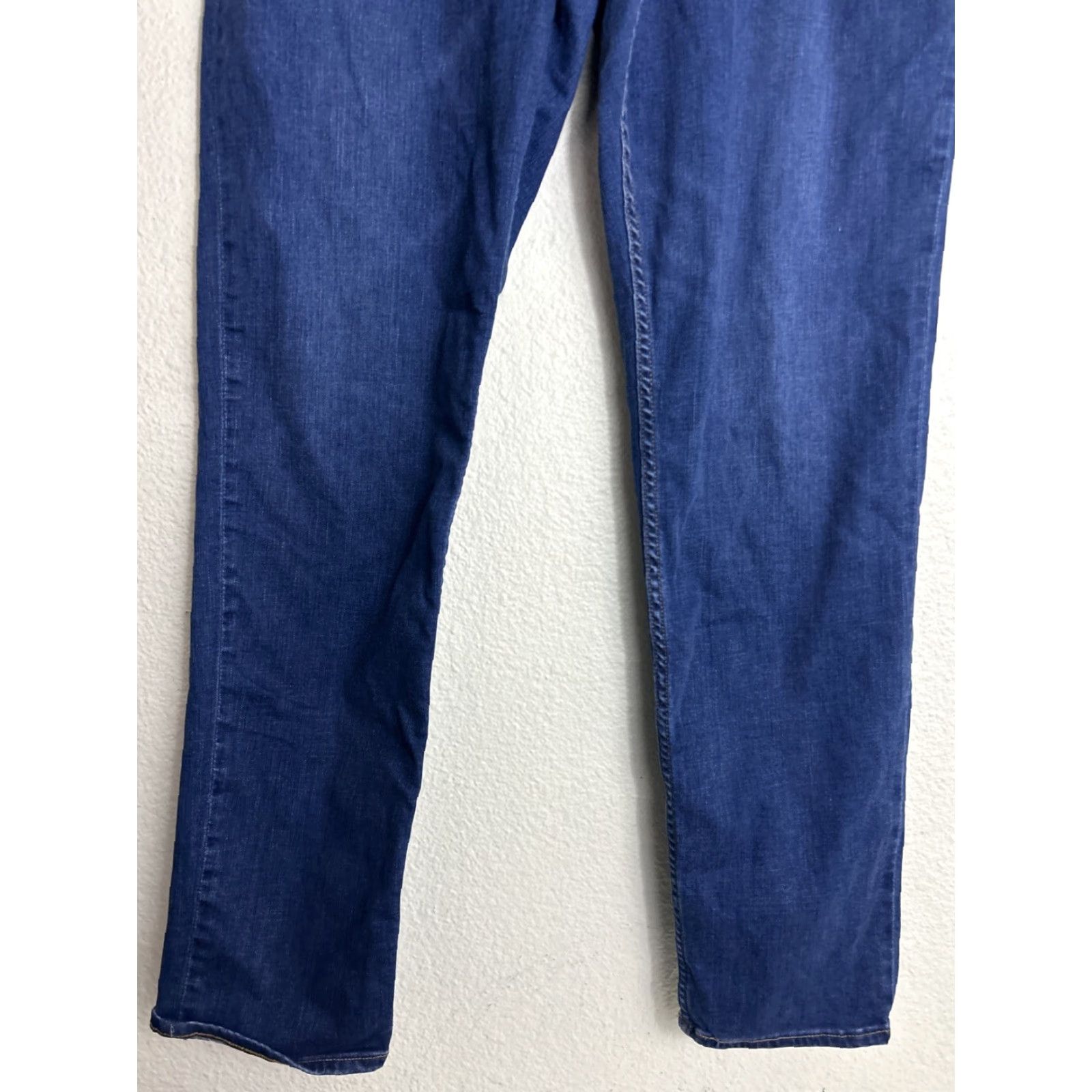 Banana Republic BANANA REPUBLIC Jeans Skinny Leg Dark Wash Blue Denim Men 34x32 Regular Inseam 32" Size US 34 / EU 50 - 2 Thumbnail