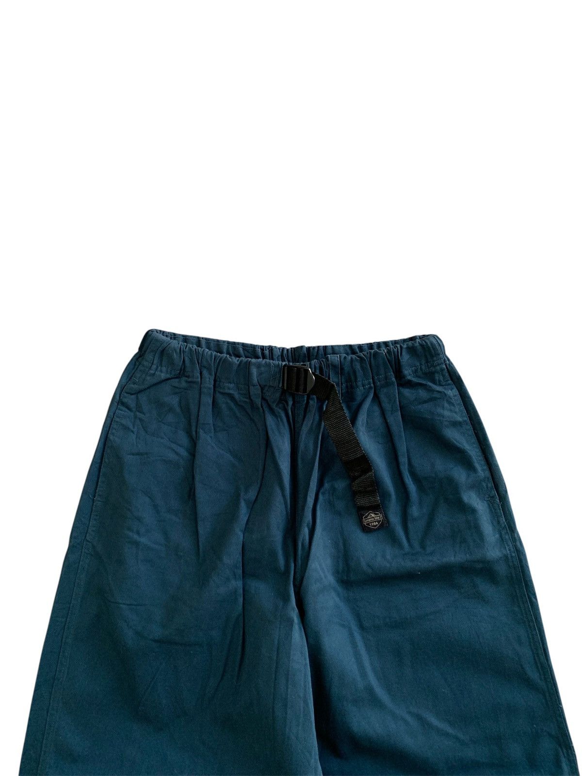 Japanese Brand Samanso Mos2 Twill Belted Baggy Pants Size US 30 / EU 46 - 3 Thumbnail