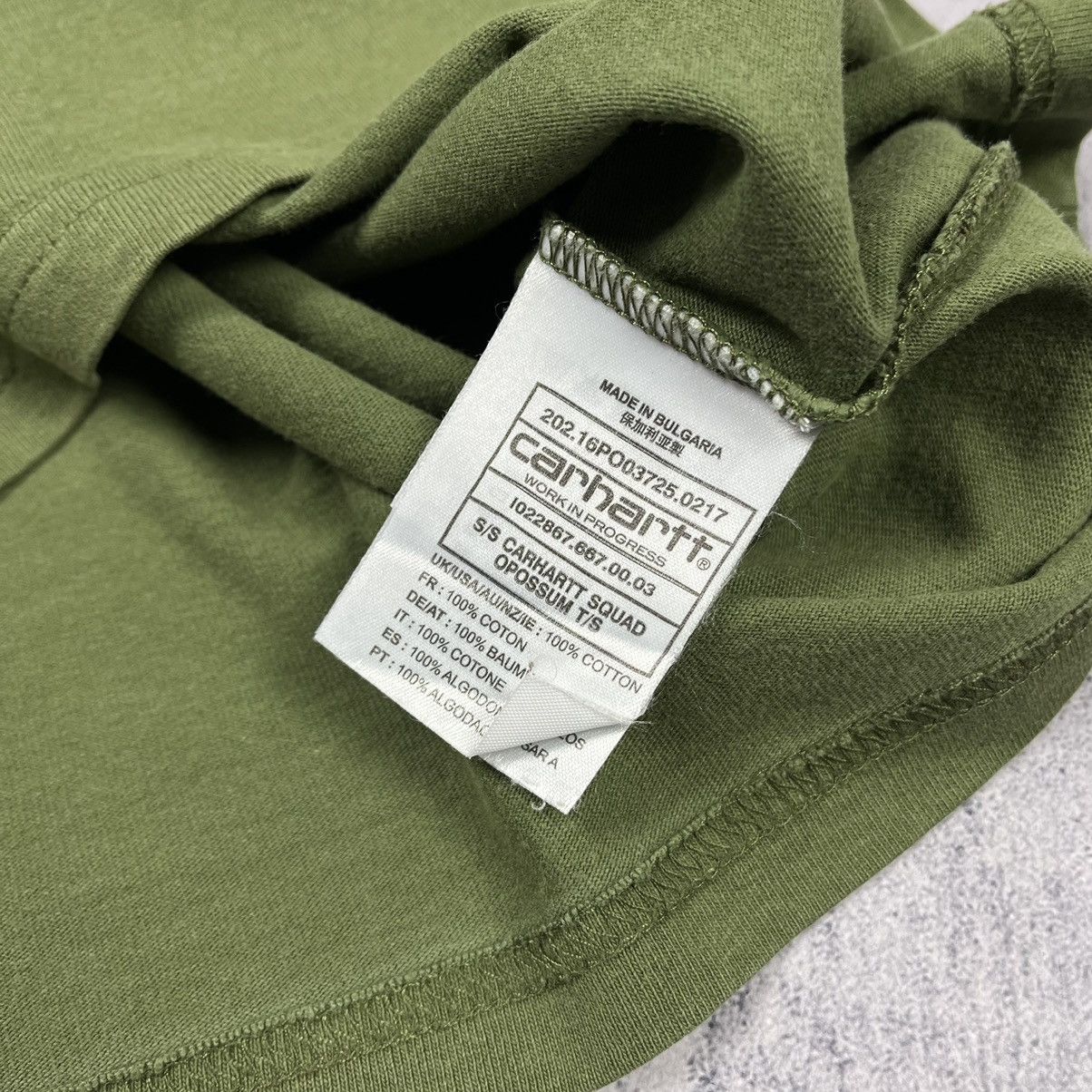 Carhartt Vintage Carhartt WIP opossum military tee 90’s Size US XS / EU 42 / 0 - 10 Thumbnail