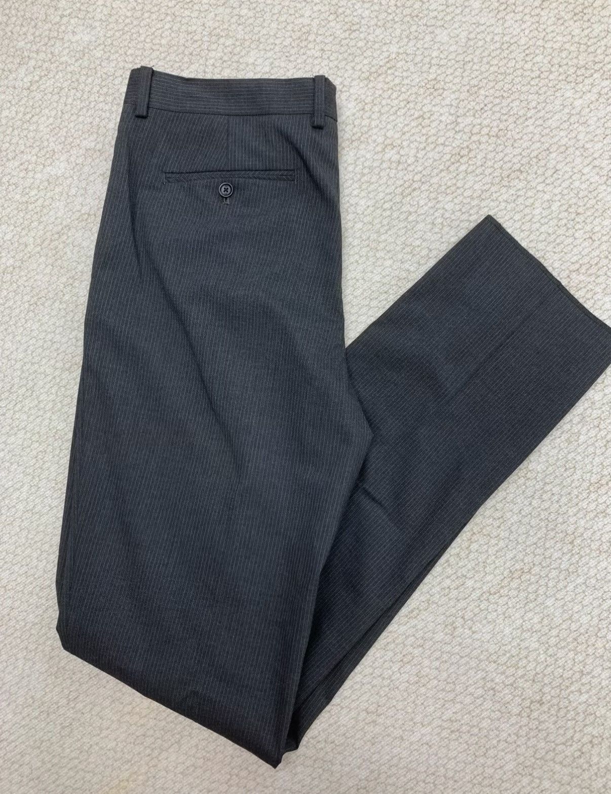 Paul Smith PAUL SMITH Classic Striped Formal Wool Trousers Size US 36 / EU 52 - 7 Thumbnail