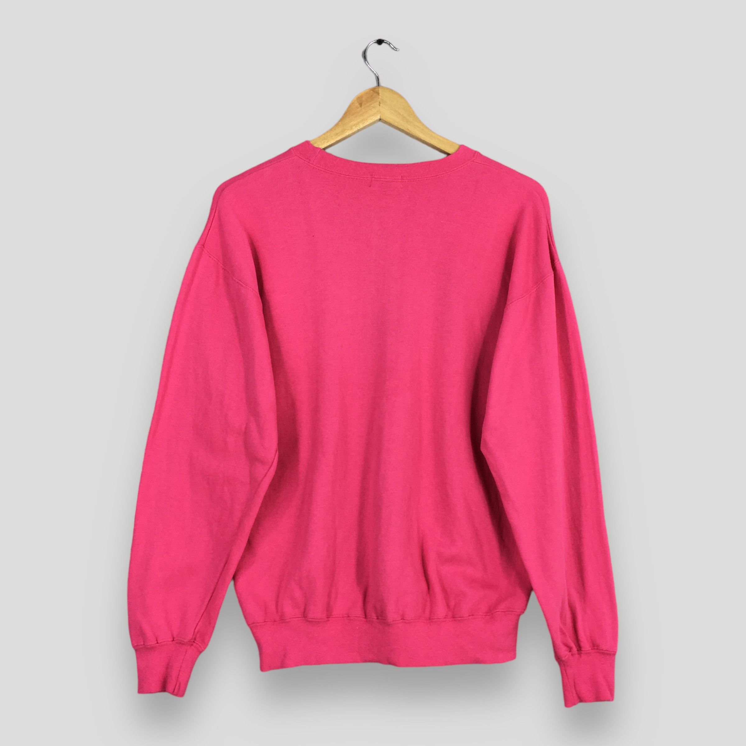 Vintage Vintage 90s Elle Alpha Pink Sweatshirt Medium Size US M / EU 48-50 / 2 - 8 Thumbnail