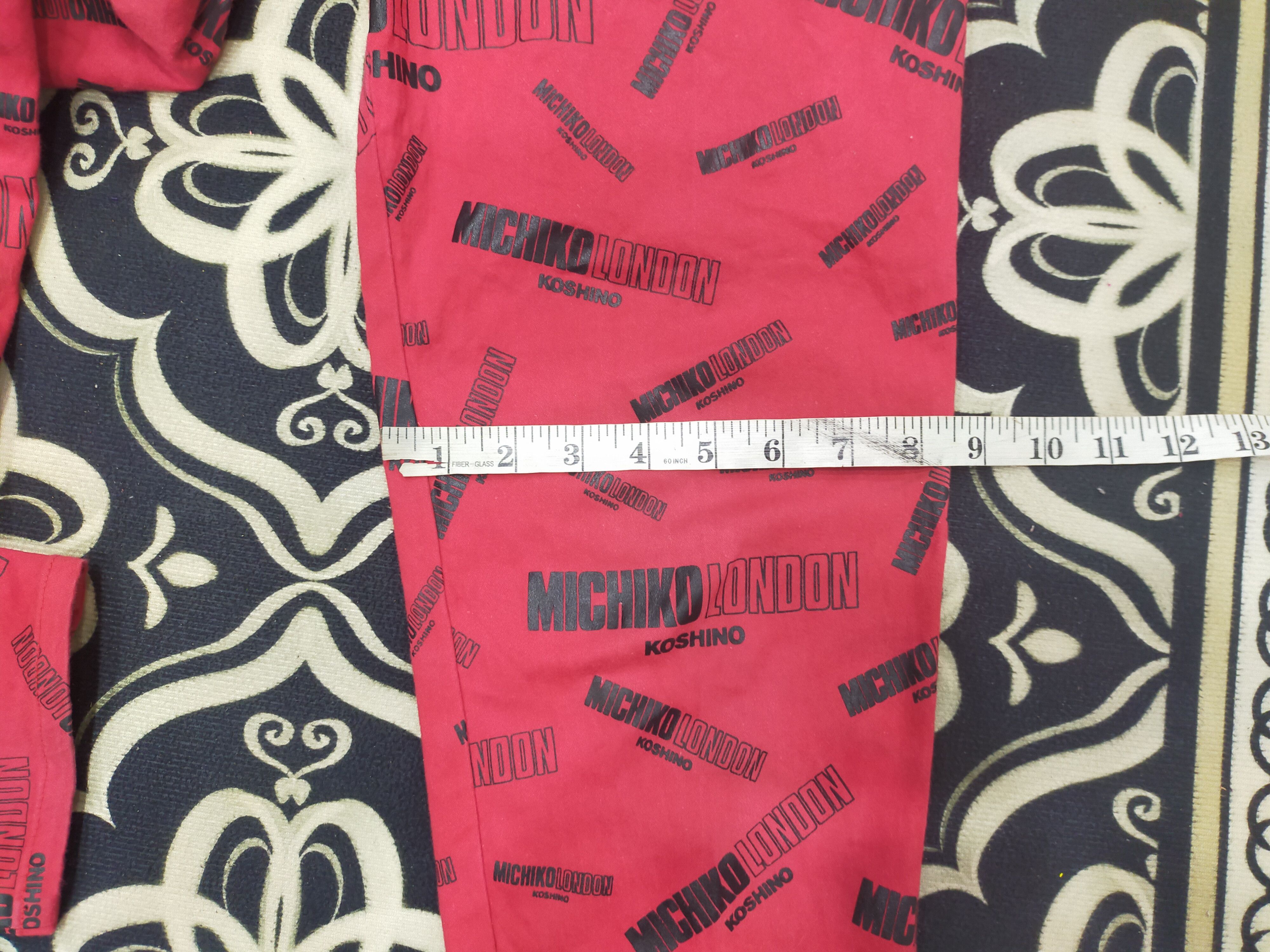Hysteric Glamour Michiko London Koshino Full Printed Skinny Stretch Size US 29 - 15 Thumbnail