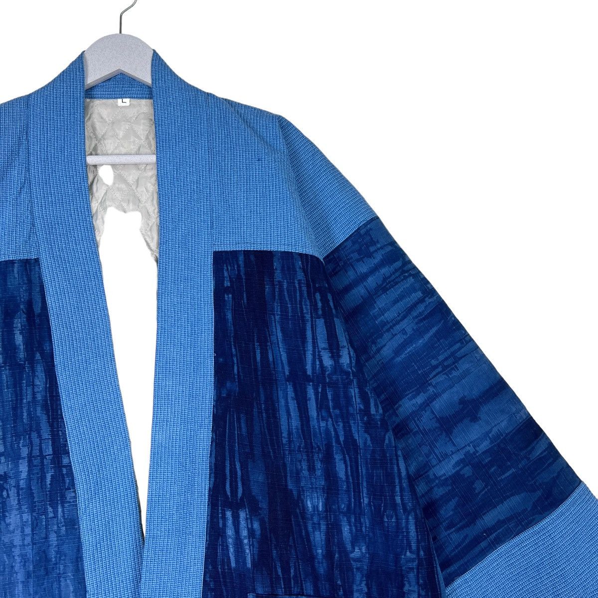 Indigo 🔥 80s VINTAGE INDIGO KIMONO HANTEN JACKET Size US L / EU 52-54 / 3 - 6 Thumbnail