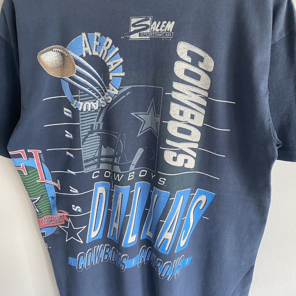 NFL × Salem Sportswear × Vintage Vintage NFL Dallas Cowboys Wrap Around Print Size US L / EU 52-54 / 3 - 7 Thumbnail