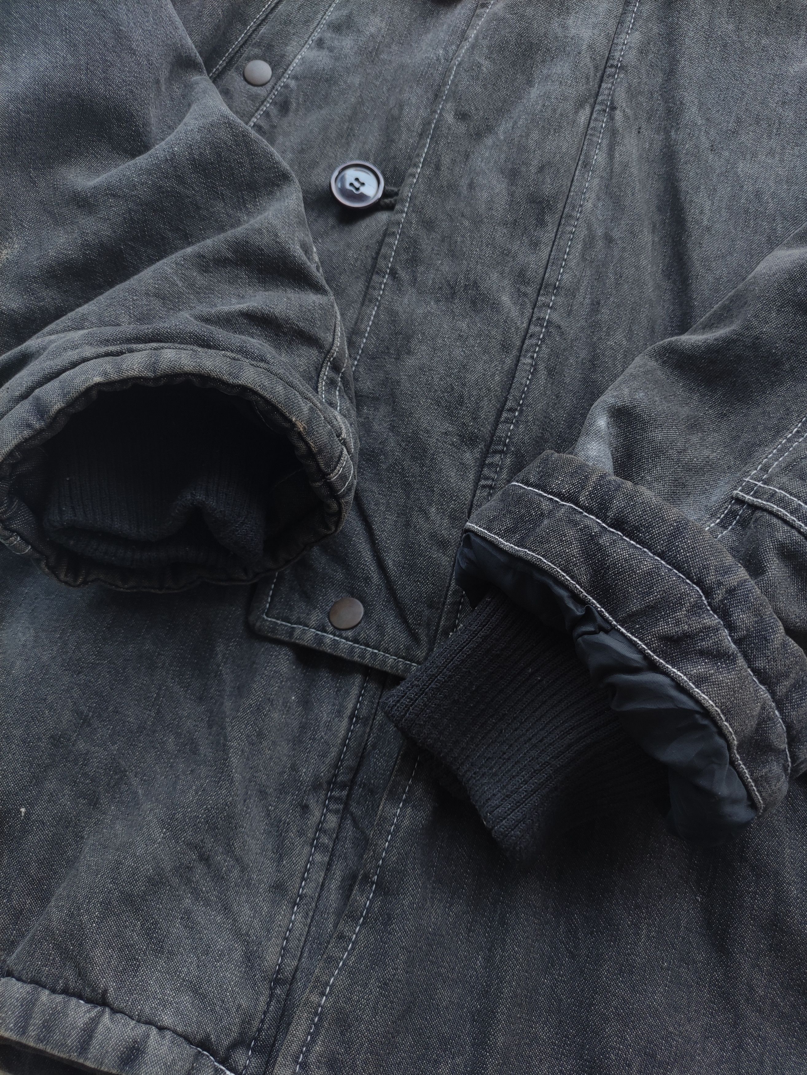 OSHKOSH CLASSIC DENIM PARKA HOODED JACKET