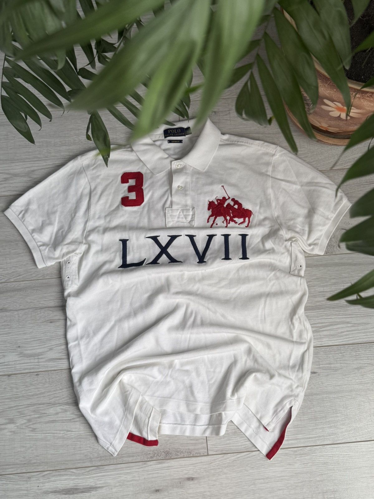 Vintage Rugby shirt polo ralph lauren logo jersey