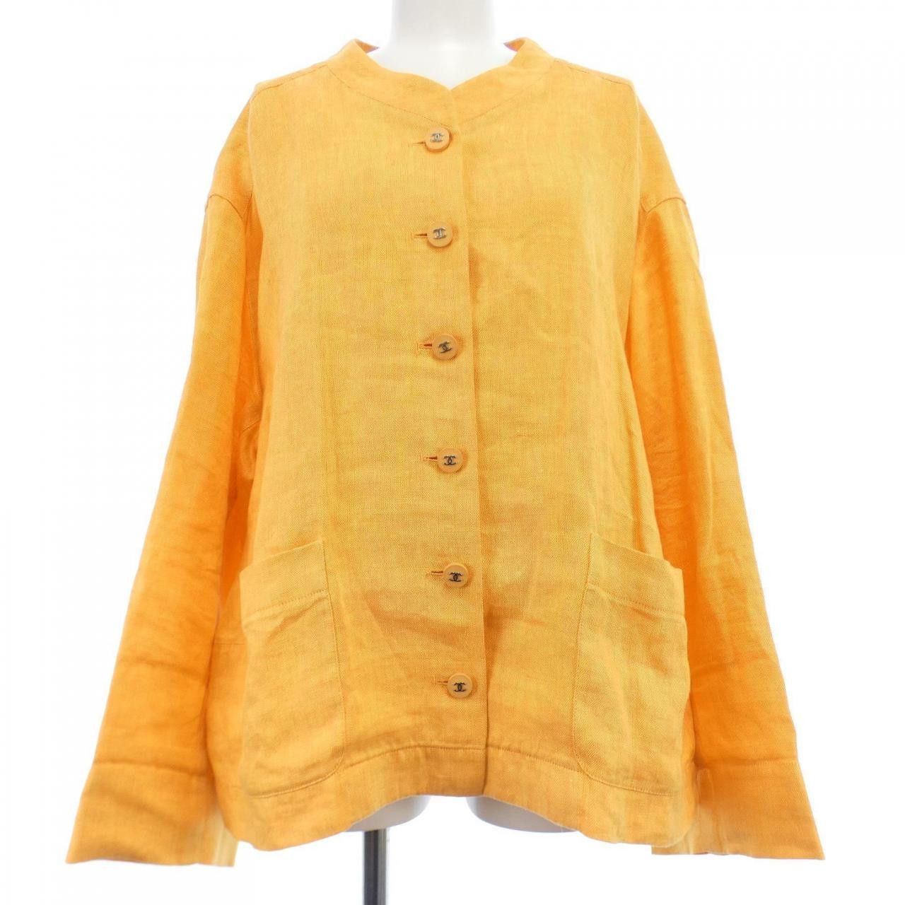 Chanel Chanel Chanel Collarless Jacket Others Outerwear P07001V04682 DUTY FREE for USA Size ONE SIZE - 1 Thumbnail