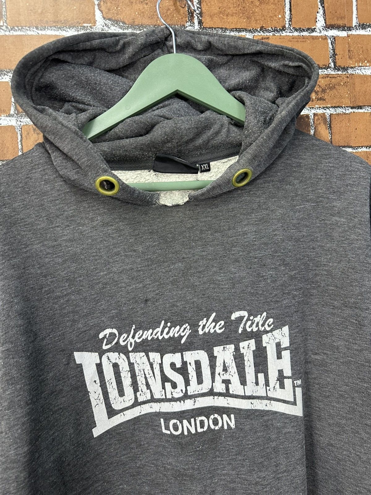 Lonsdale Y2k Lonsdale London Hoodie Sweatshirt Z336 Size US XL / EU 56 / 4 - 2 Thumbnail