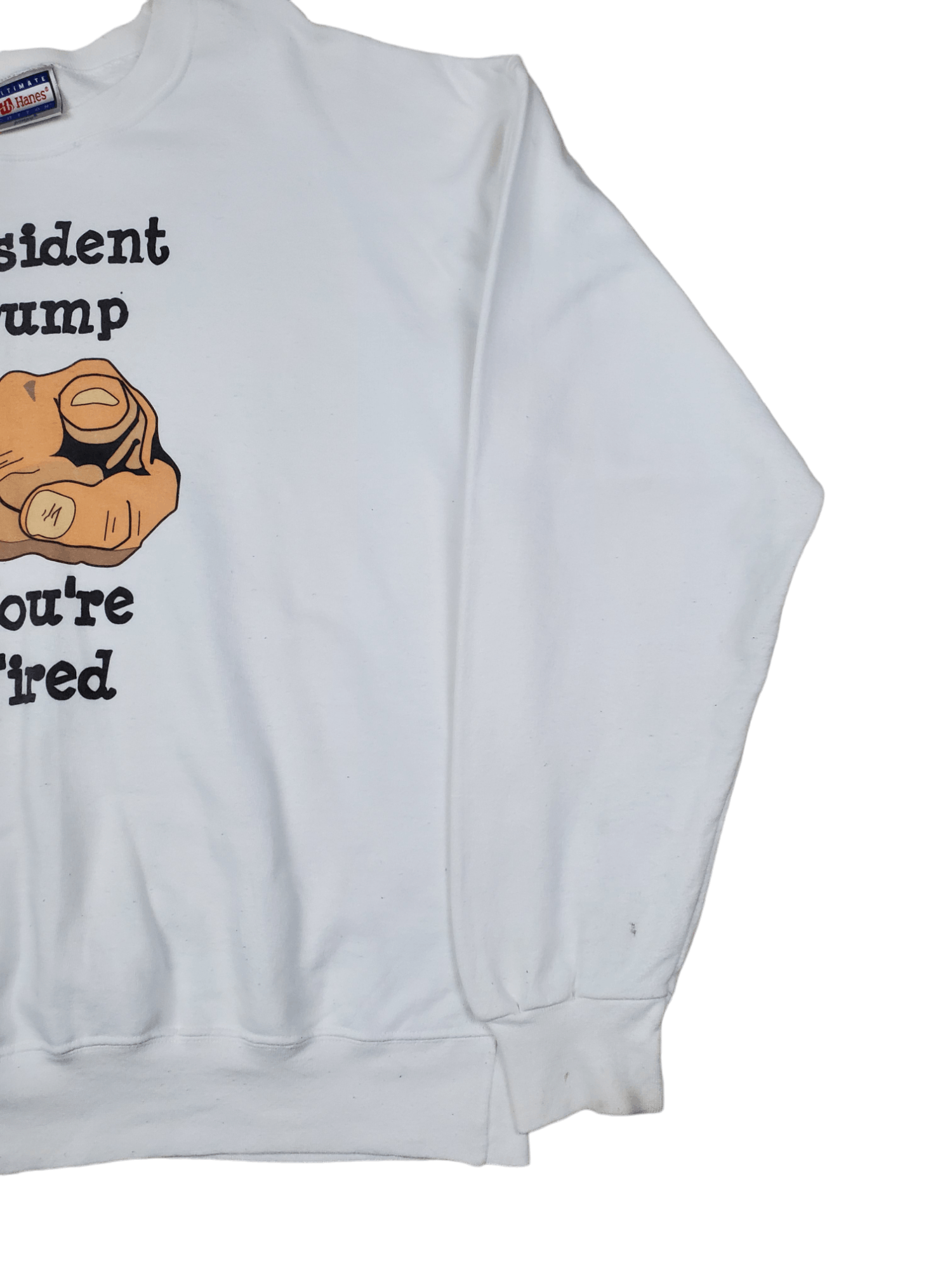Donald Trump × Hanes × Vintage Vintage President Trump " You Are Fired " Size US XL / EU 56 / 4 - 3 Thumbnail