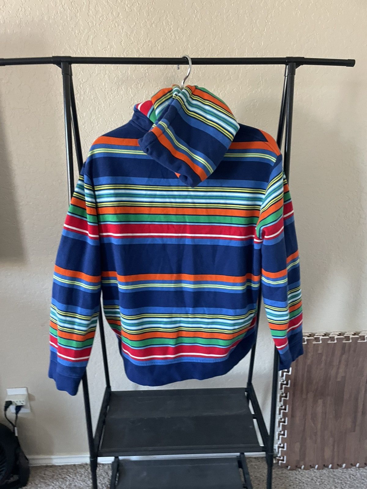 Polo Ralph Lauren Striped Pullover Hoodie Size US XL / EU 56 / 4 - 7 Thumbnail