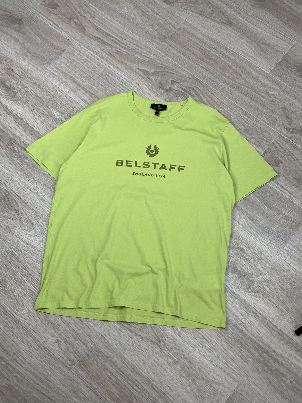 Belstaff Belstaff T-Shirt Big Logo Size US XXL / EU 58 / 5 - 2 Thumbnail