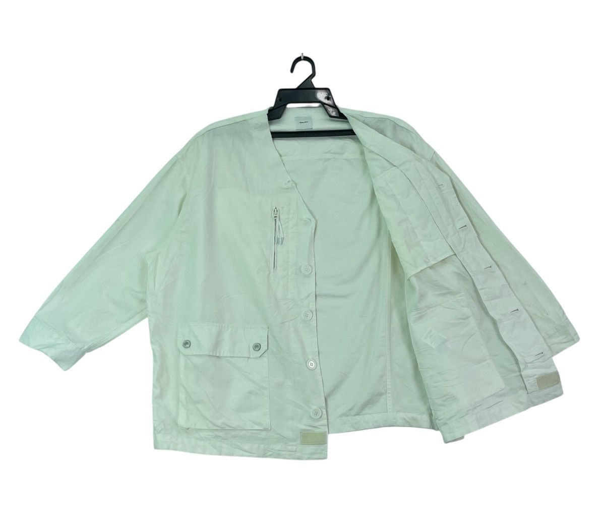 Japanese Brand Spick & Spun military feild jacket chanstitch word logo Size S / US 4 / IT 40 - 4 Thumbnail