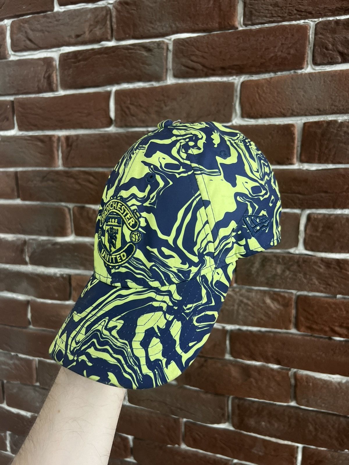 New Era Rare Manchester United New Era Abstract Cap Hat Football Size ONE SIZE - 4 Thumbnail