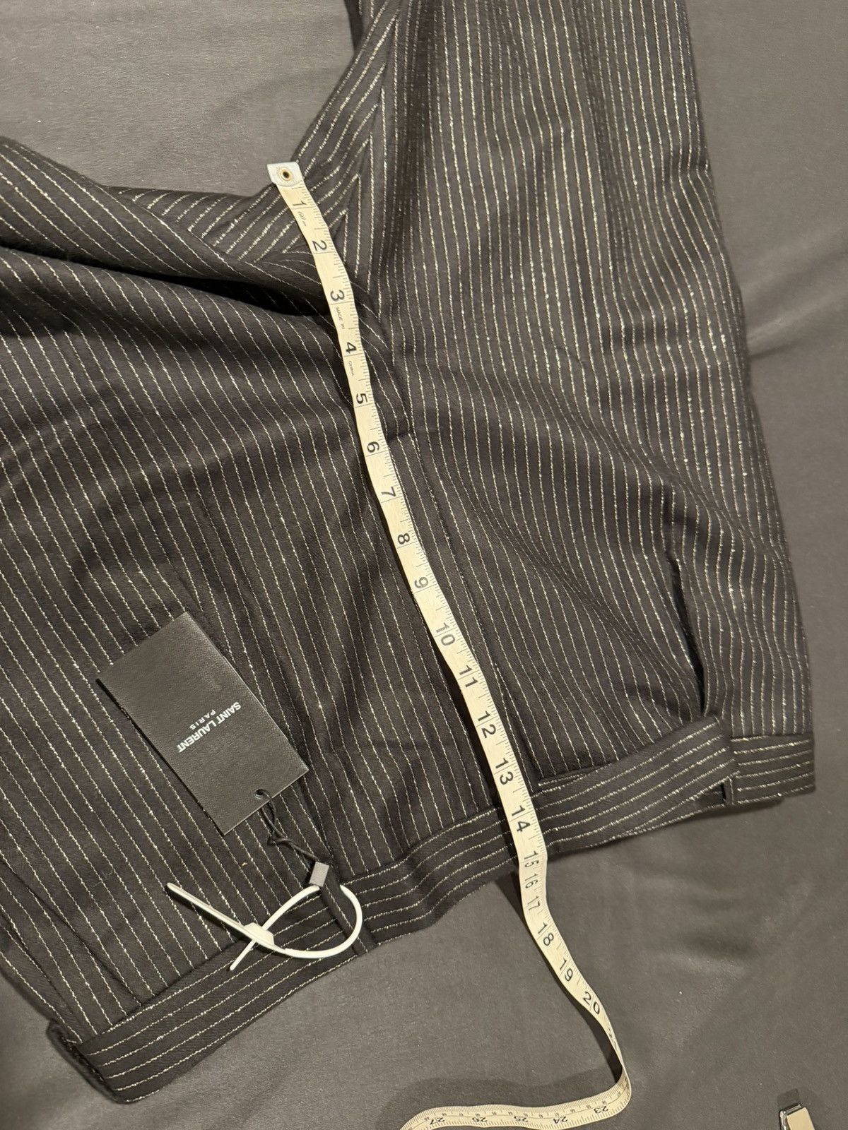 Saint Laurent Paris Saint Laurent gold stripes boot cut pants. 52/36. $1190 Size US 36 / EU 52 - 9 Thumbnail