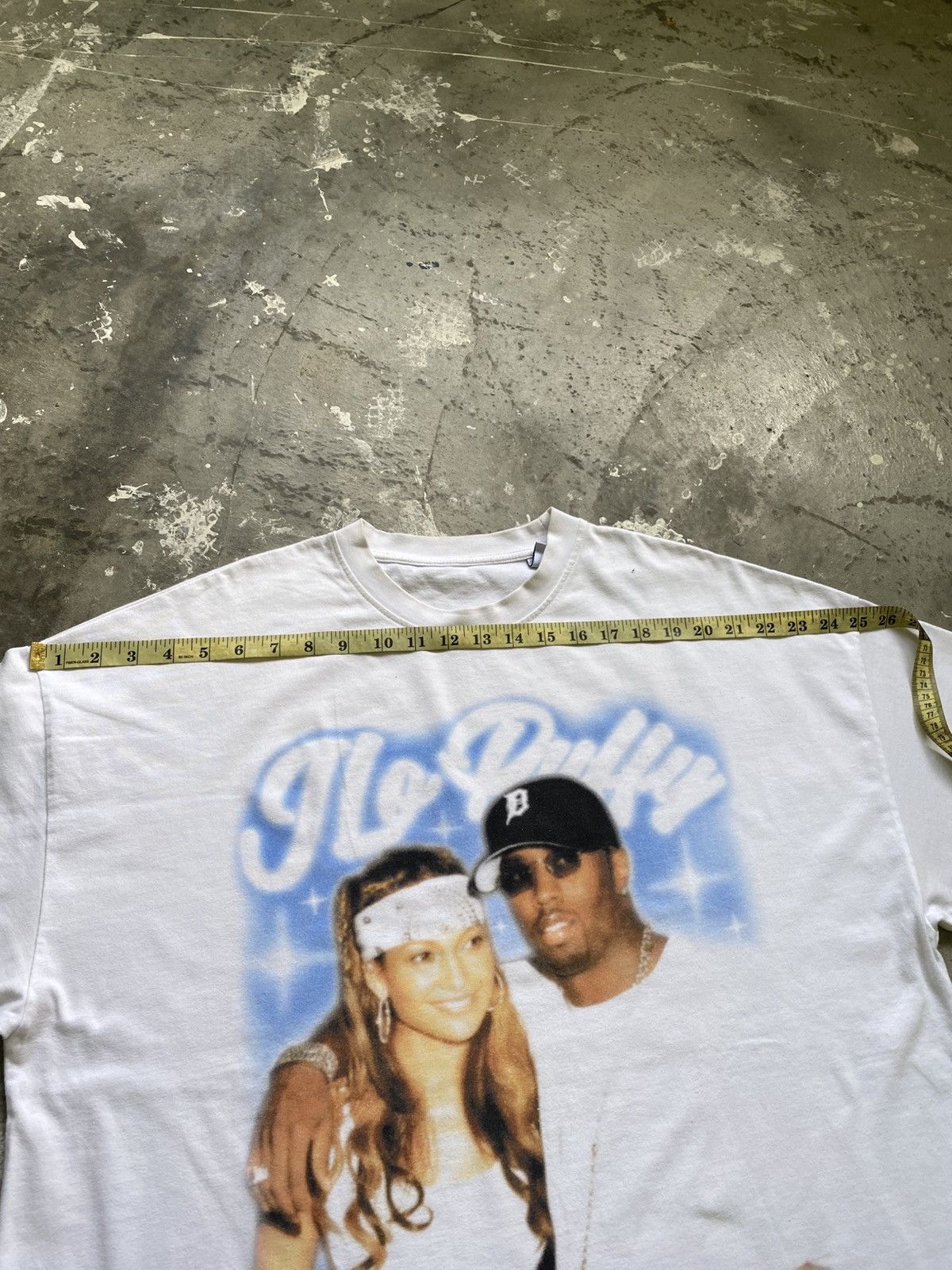 Rap Tees Puff Daddy Jennifer Lopez Rap Tee Size US L / EU 52-54 / 3 - 12 Thumbnail