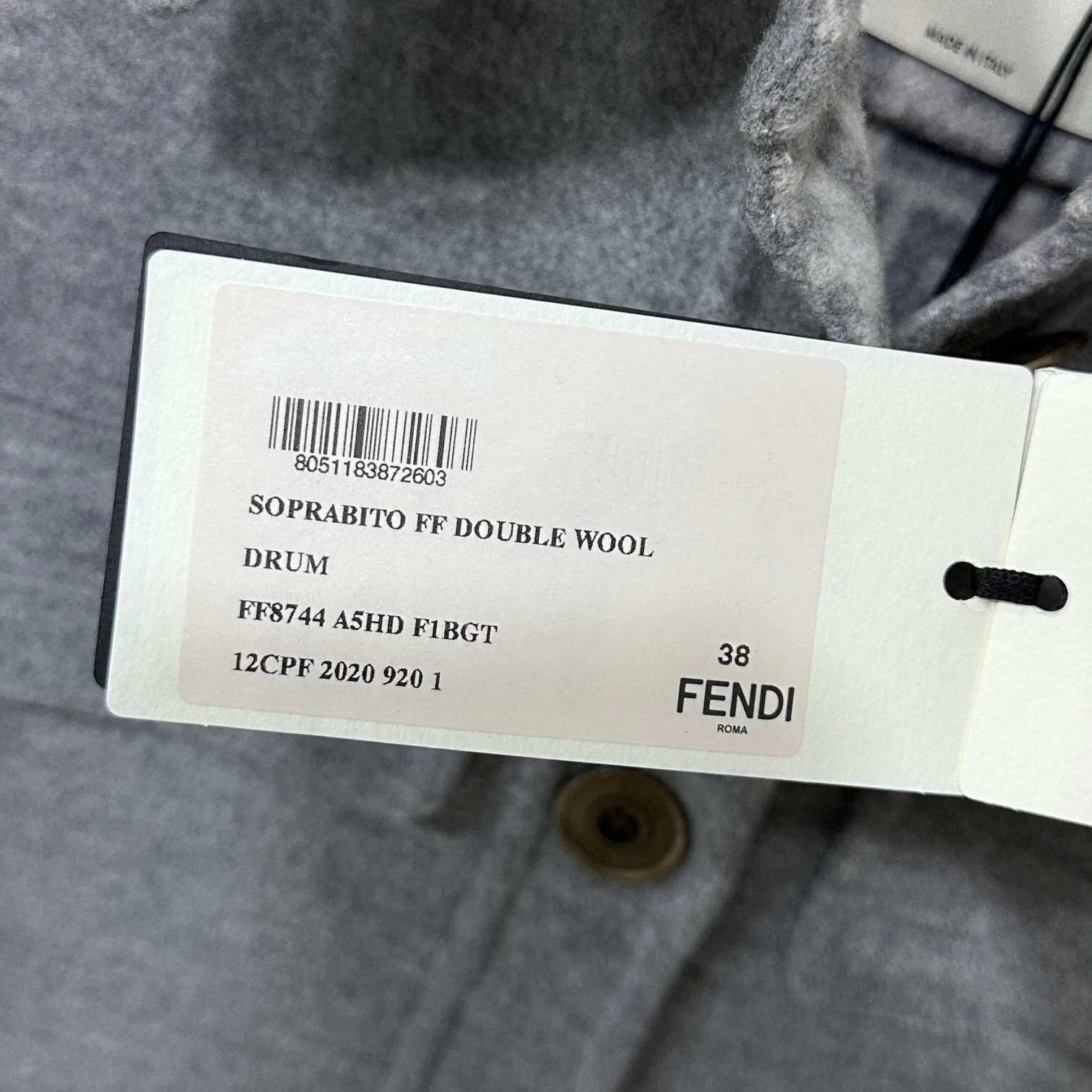 Fendi FENDI full inner print oversized overcoat 38 Size S / US 4 / IT 40 - 5 Thumbnail