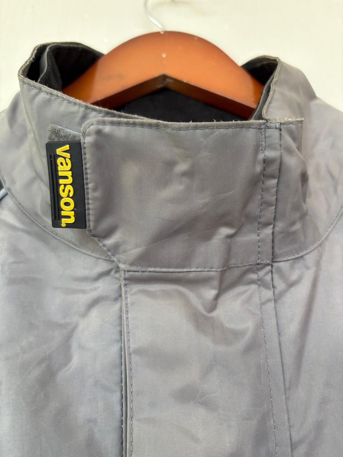 Vanson Leathers VTG Vanson Leather Waterproff Rain Jacket Moto Racer 1 Star Size US L / EU 52-54 / 3 - 11 Thumbnail
