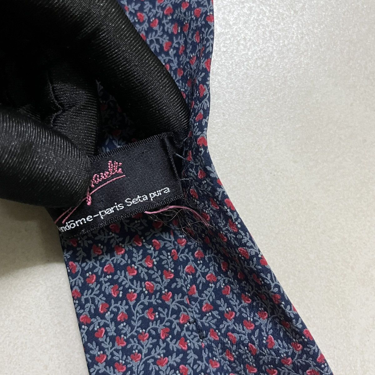 Vintage Rare Vintage Maison Schiaparelli Tie Size ONE SIZE - 7 Thumbnail
