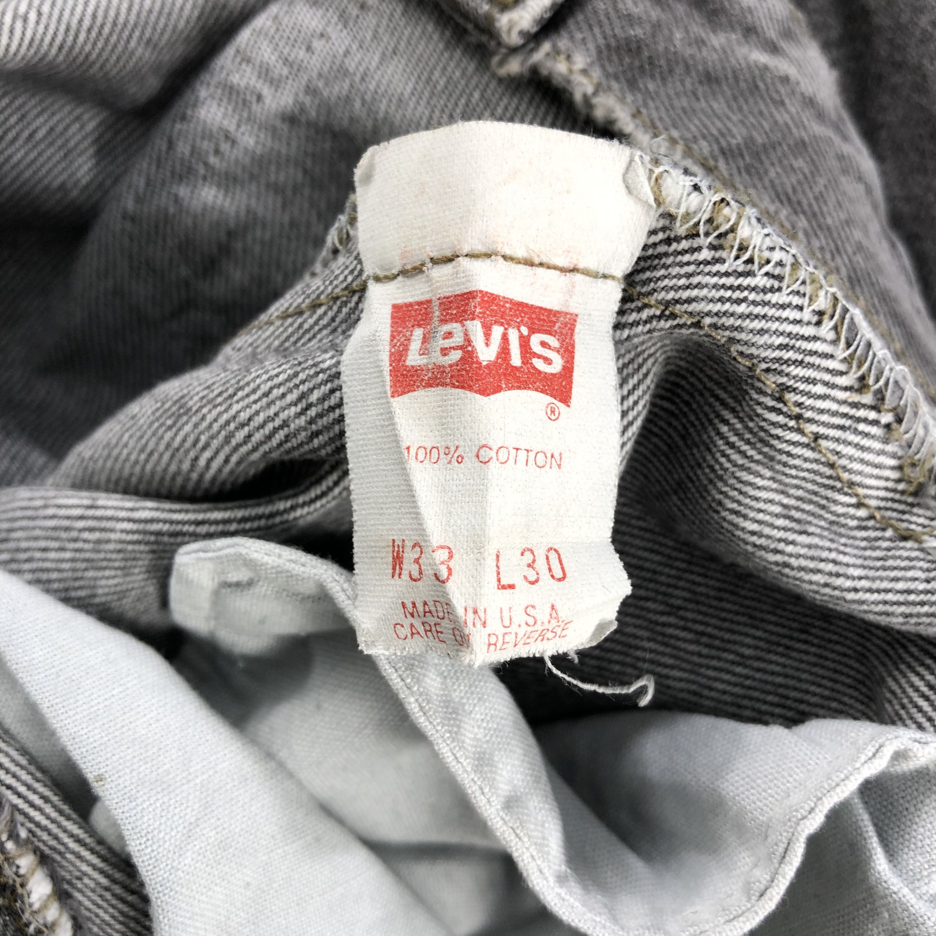 Levi's Vintage 90s Levis 501 Earth Tone Jeans-J1420 Size US 32 / EU 48 - 14 Thumbnail