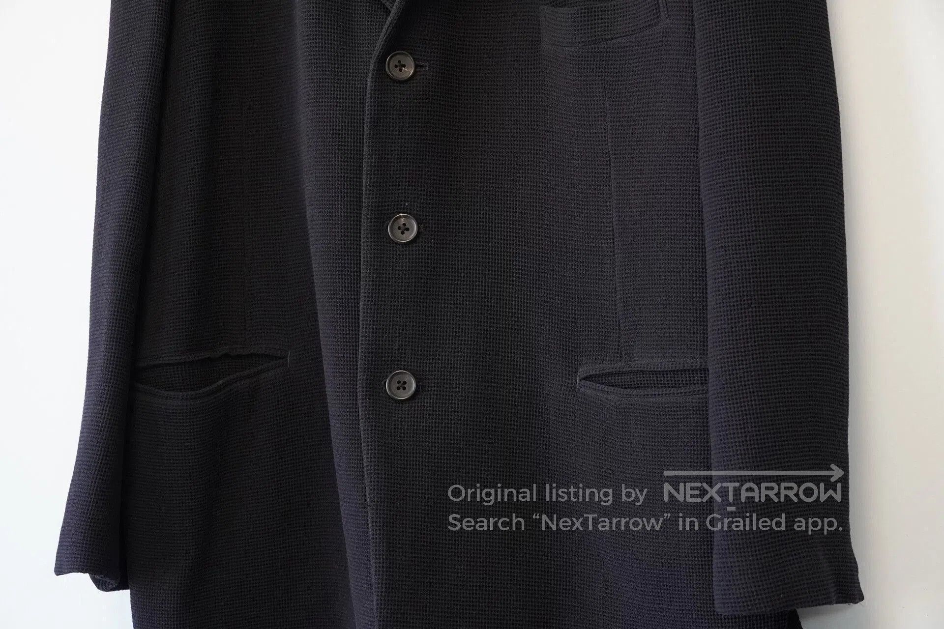 Yohji Yamamoto Yohji Yamamoto Woven Jacket 95AW. Size US M / EU 48-50 / 2 - 4 Thumbnail