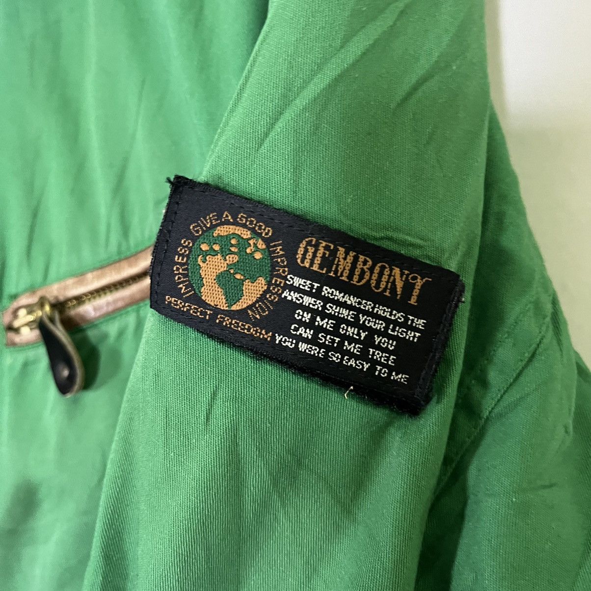 Vintage VINTAGE GEMBONY WORKWEAR BOMBER JACKET STYLE Size US M / EU 48-50 / 2 - 5 Thumbnail