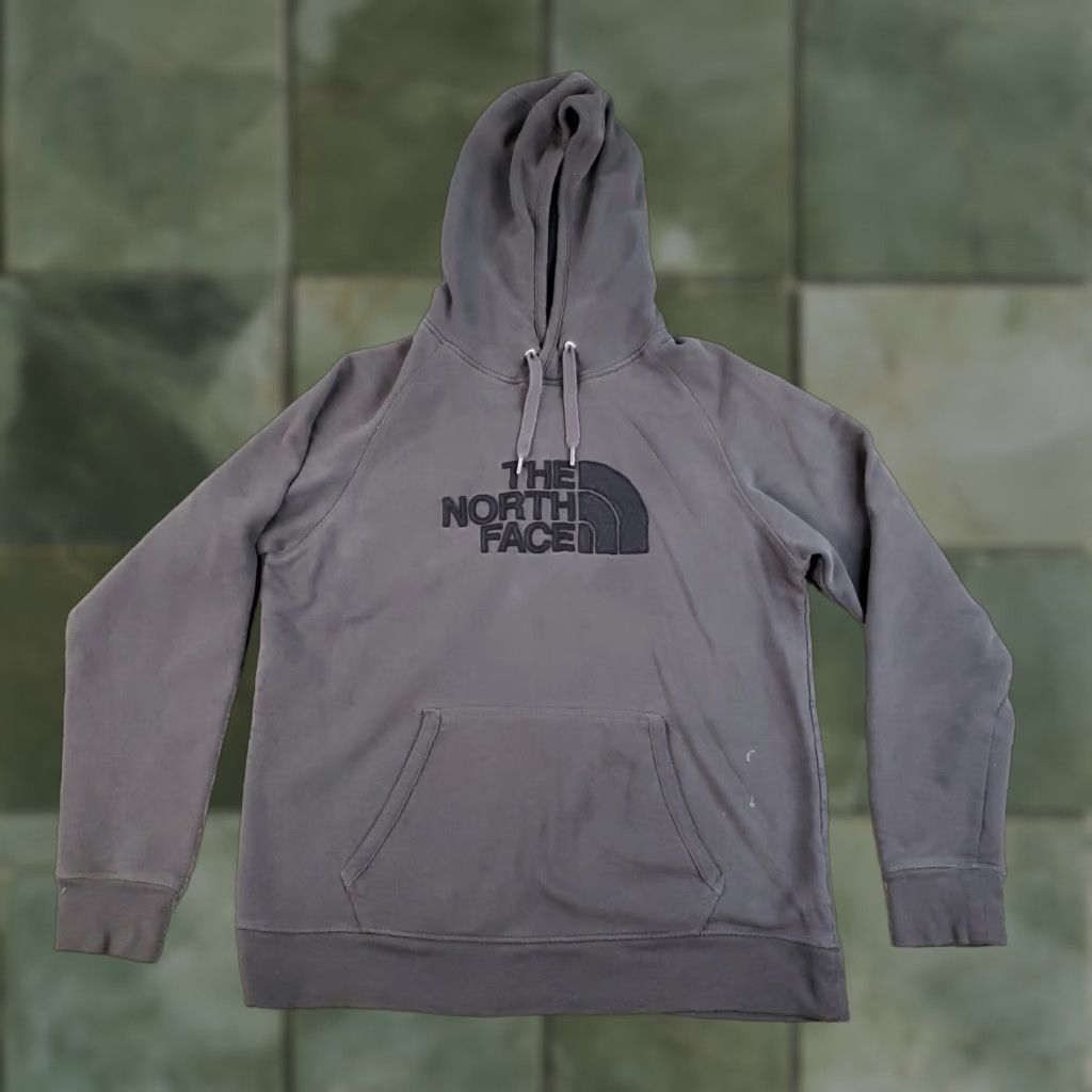The North Face North Face Hoodie Mens Large Gray Pullover Logo Outdoor Fleece Sweatshirt Size US L / EU 52-54 / 3 - 1 Thumbnail